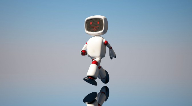 Robot Anim Test – Walk & Run